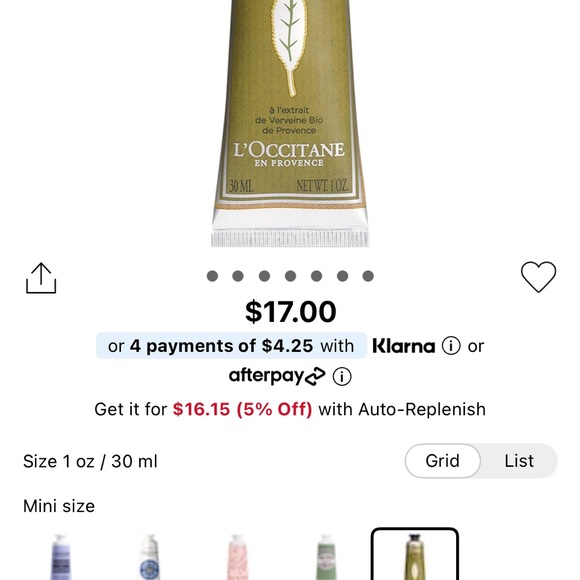 L'OCCITANE set - Picture 3 of 4